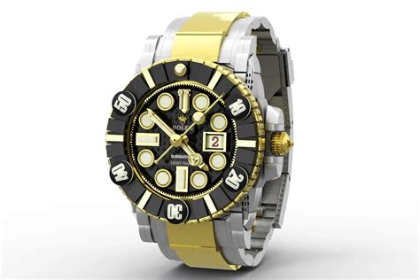 lego rolex submariner watch.